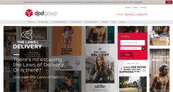 Desktop Screenshot of dpd.com